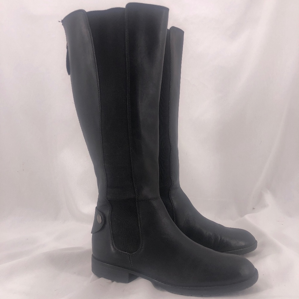 Franco Sarto tall black riding style boots